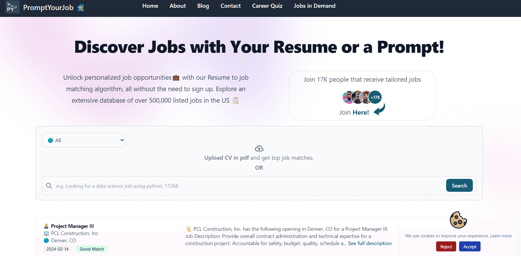 promptyourjob.com